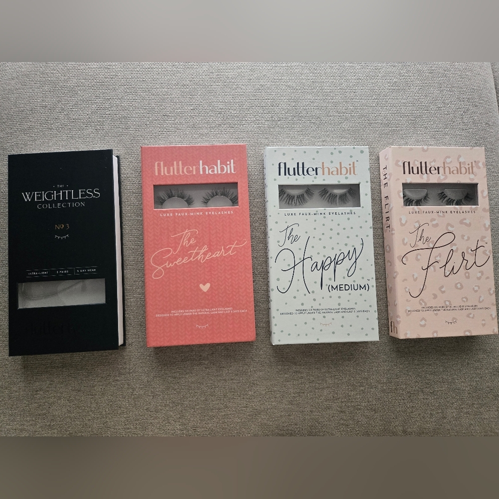 FlutterHabit Eyelash Sets